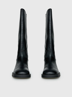 Madisson Kniehohe Stiefel Schwarz