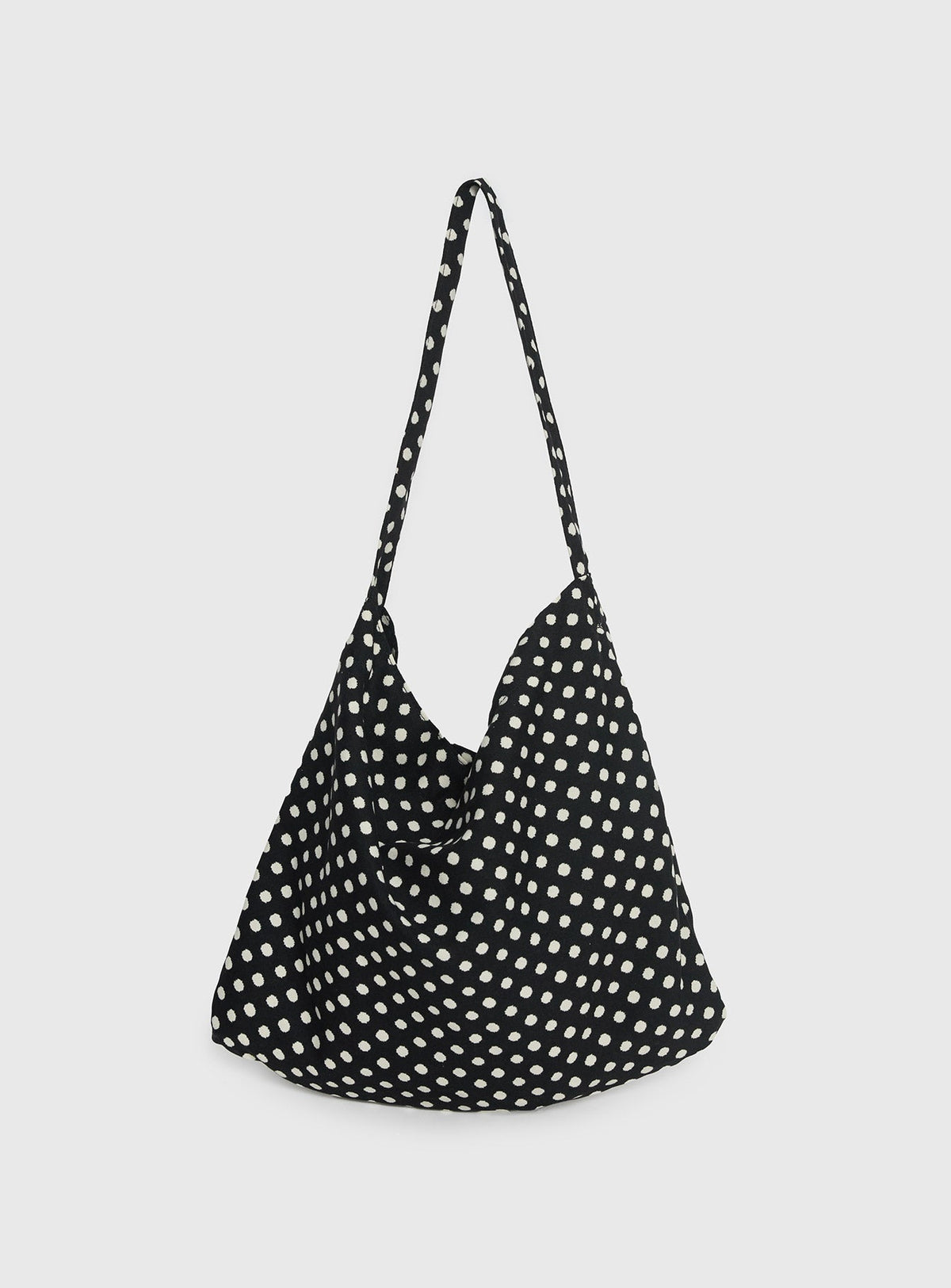 Tempting Tragetasche Schwarz Polka