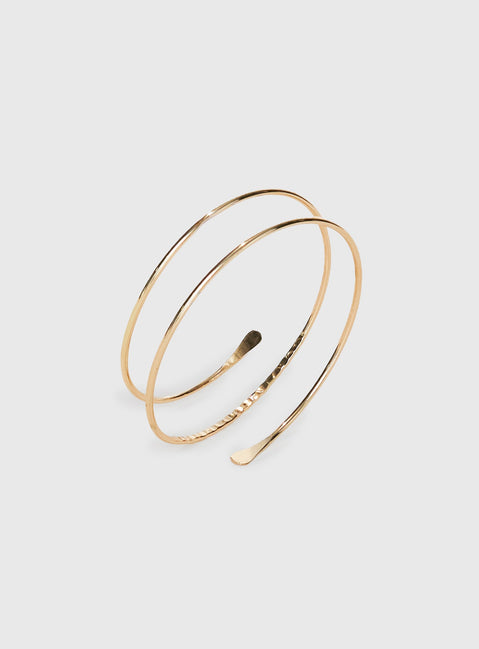 Money Moves Cuff Gold