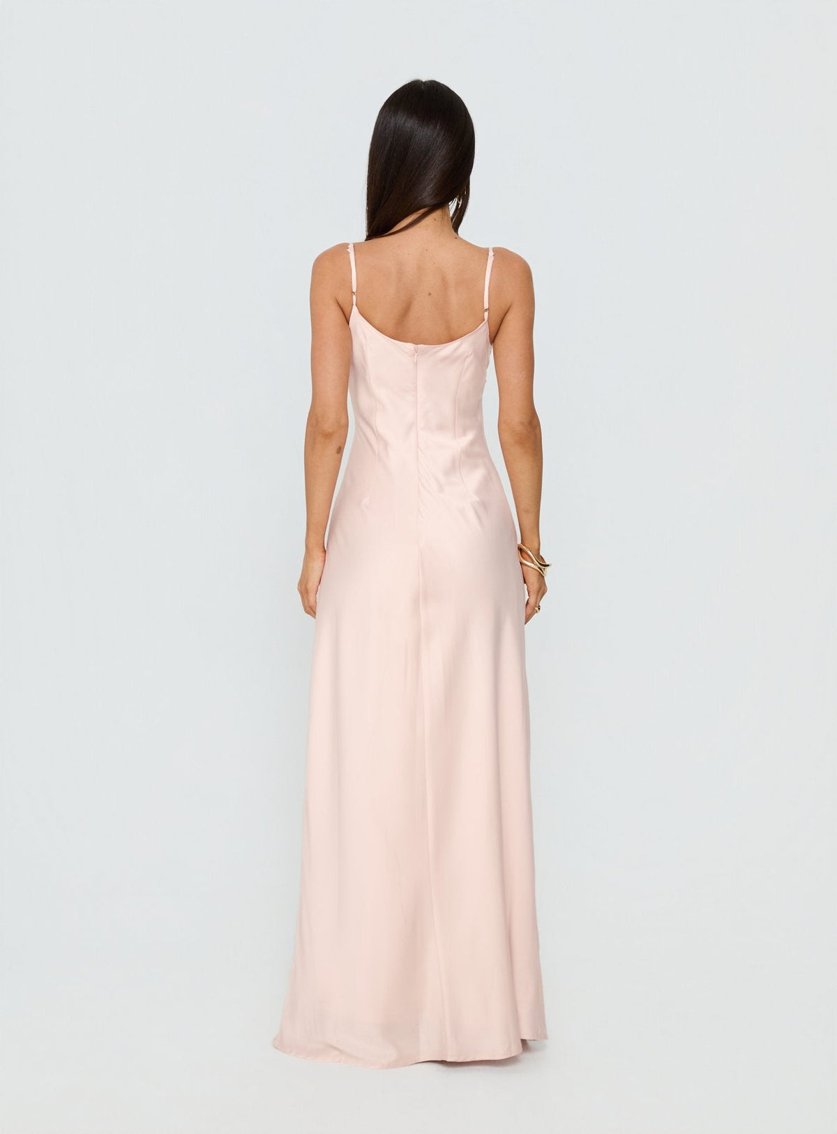 Powell Maxikleid Hellrosa