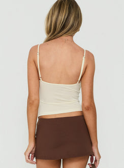 Edalie Layered Bralette Top Buttergelb