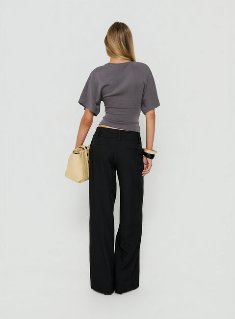 Cedars Low Rise Hose Schwarz