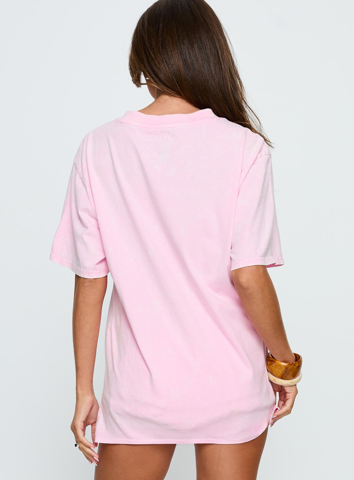Pepsi Cola mit Motivprint Oberteil Washed Pink