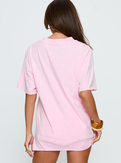 Pepsi Cola mit Motivprint Oberteil Washed Pink