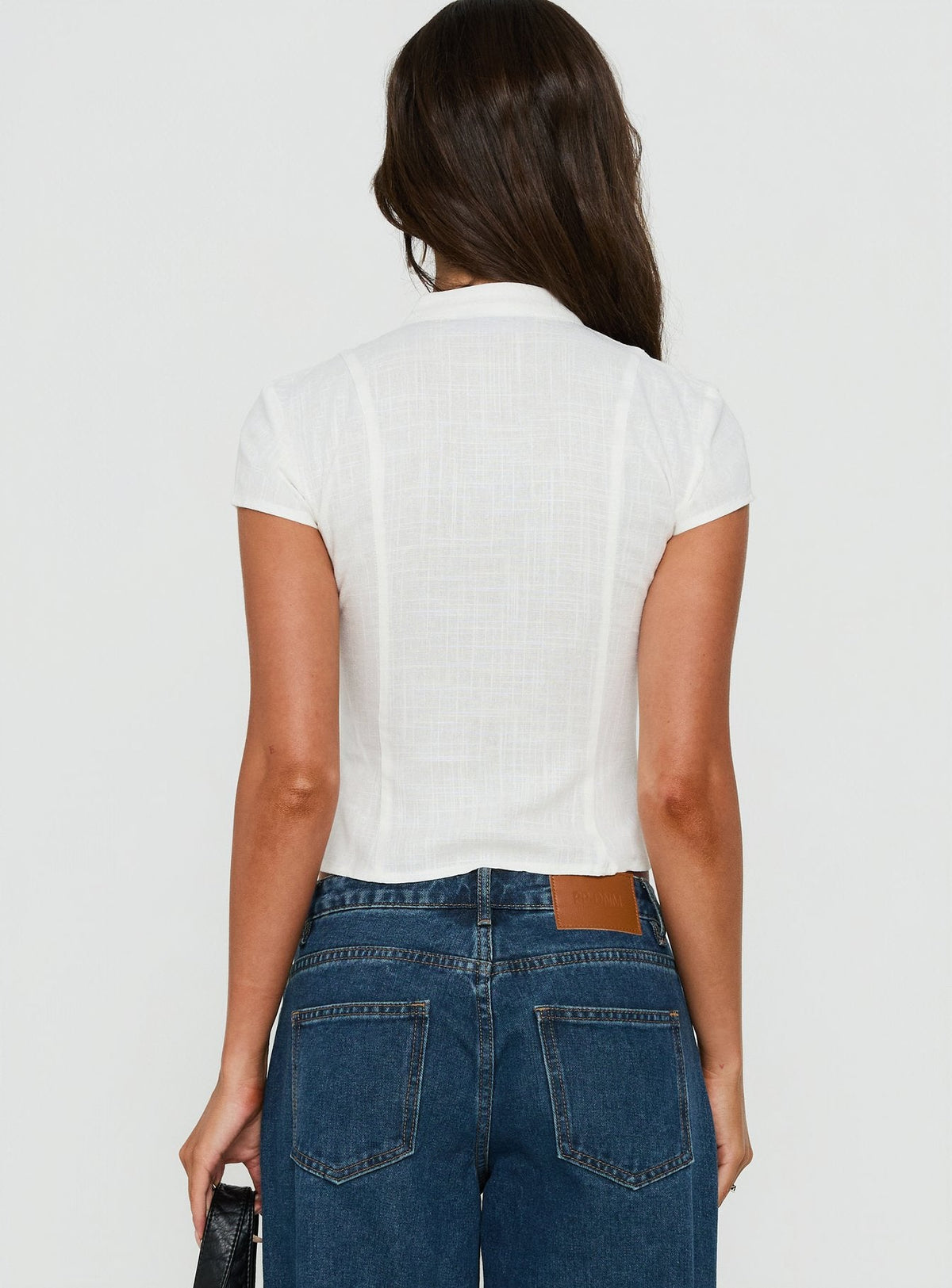 Louisiah Keyhole Top Weiß
