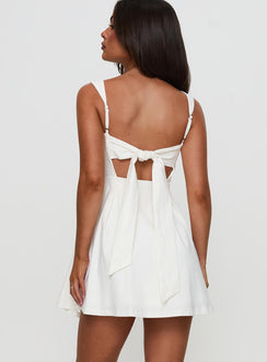 Xanthus Minikleid Weiß