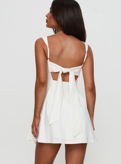 Xanthus Minikleid Weiß