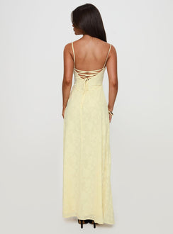 South Of France Maxikleid Gelb