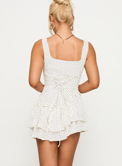Shantelle Jumpsuit Weiße Polka