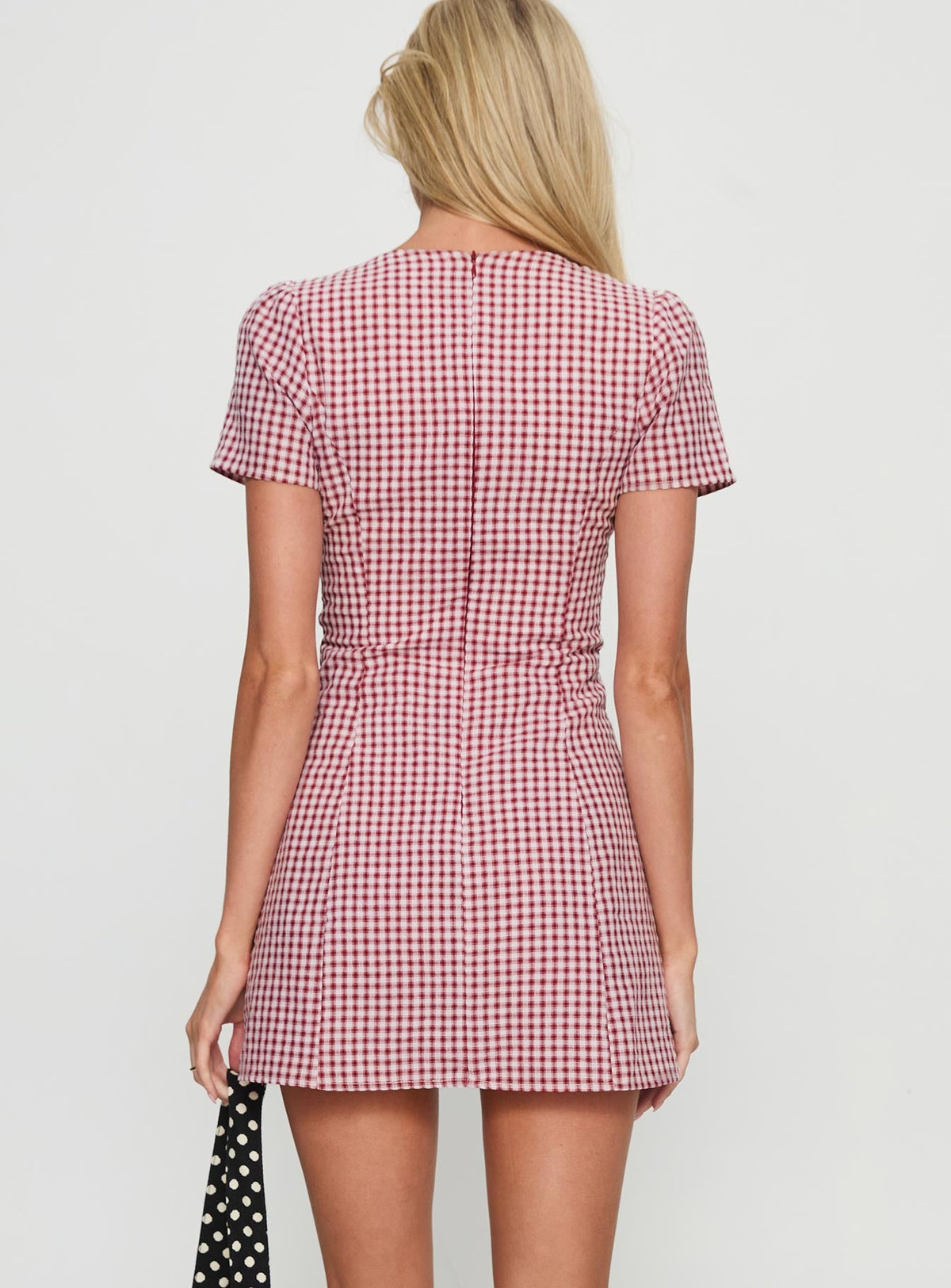 Jumpsuit Loveliness Rot Kariert