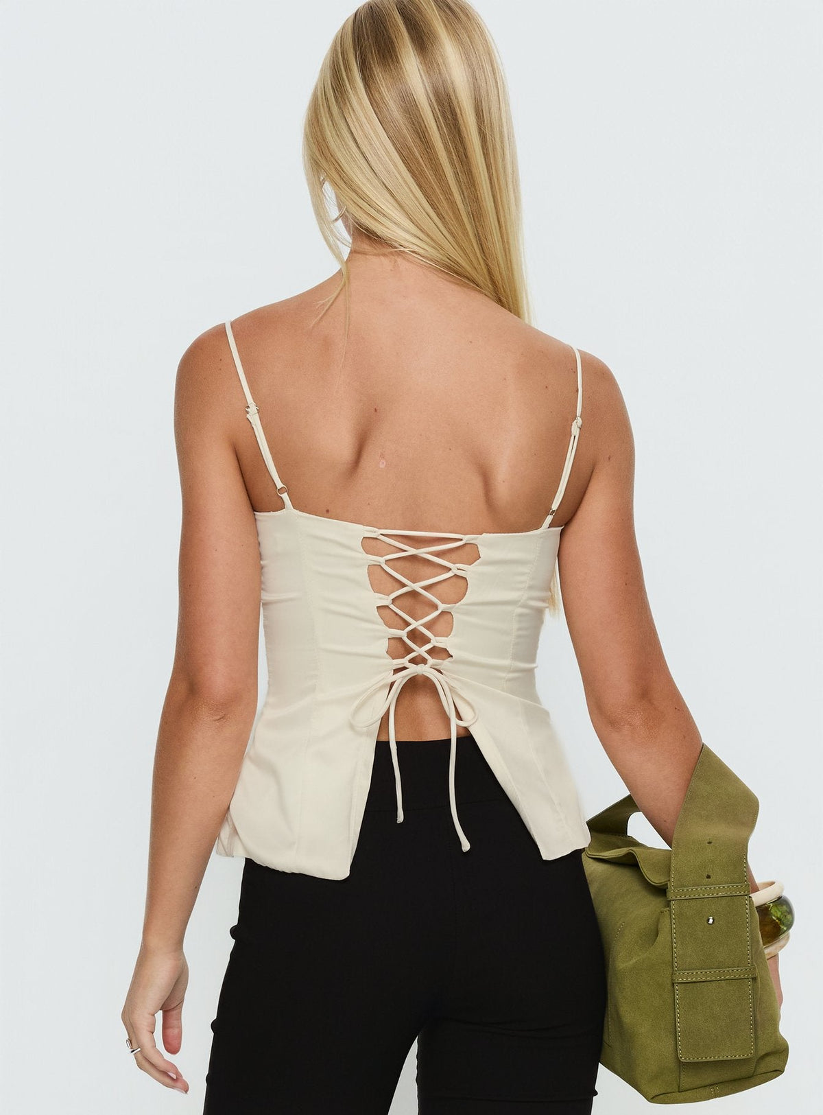 Hildy Neckholder Top Butter