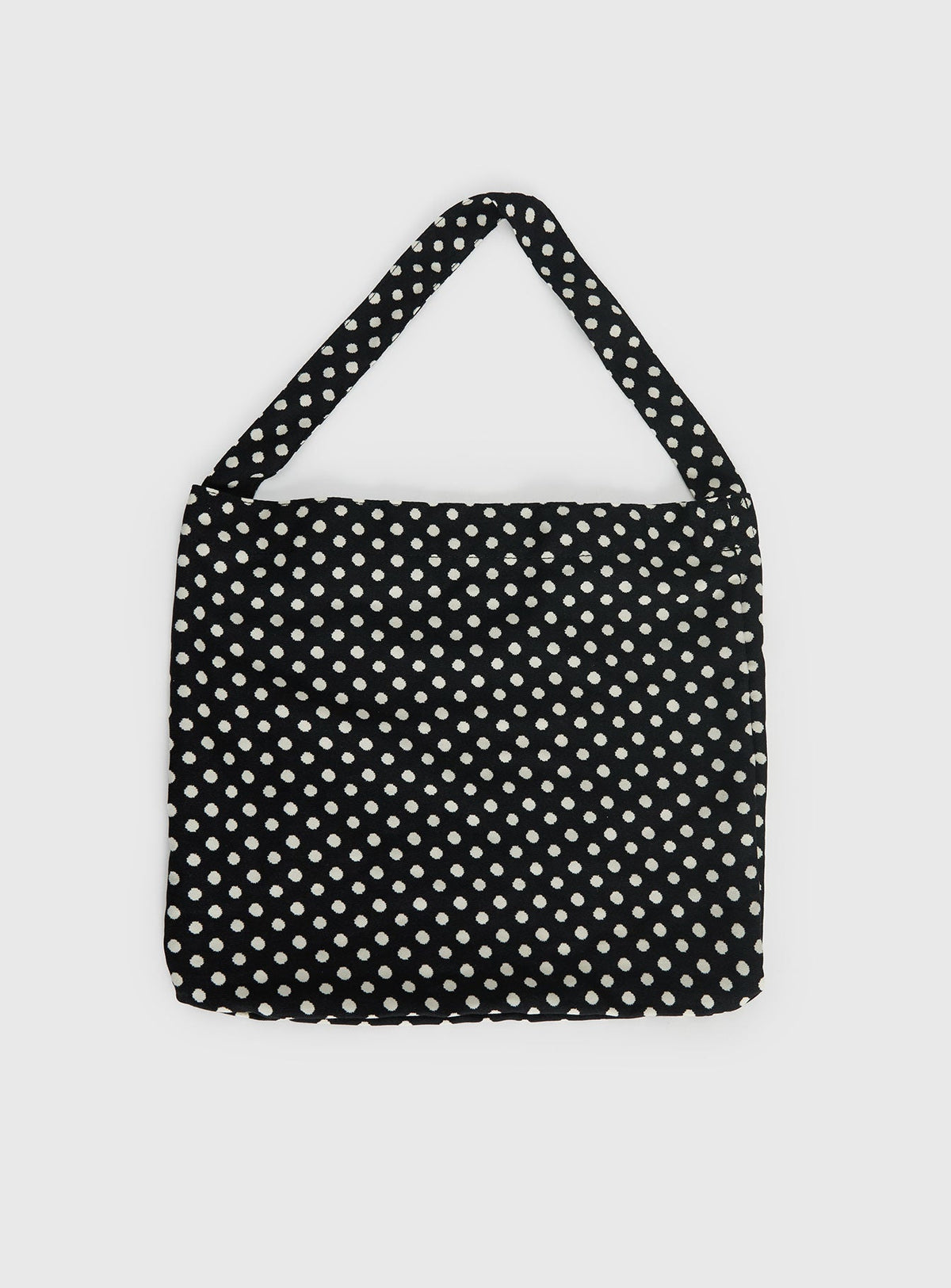 Tempting Tragetasche Schwarz Polka