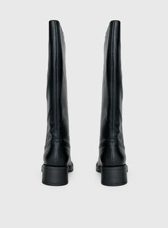 Madisson Kniehohe Stiefel Schwarz