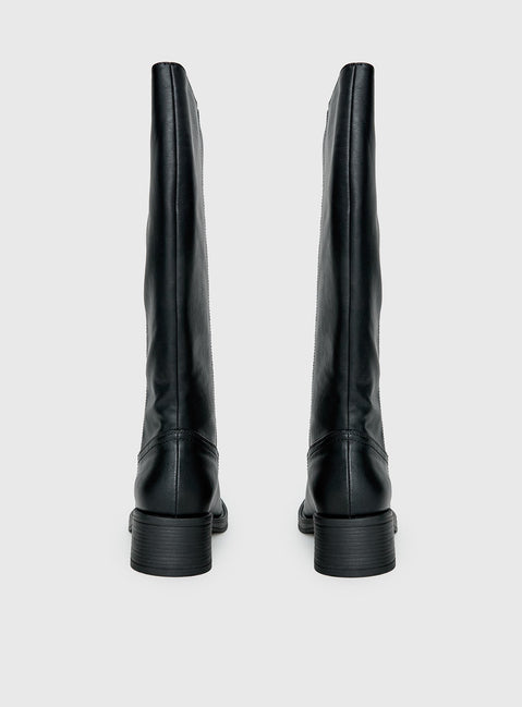 Madisson Kniehohe Stiefel Schwarz