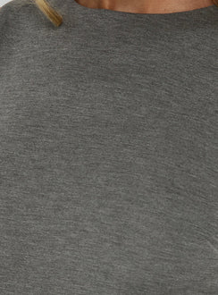 Yumiko Jersey Strampler Grau