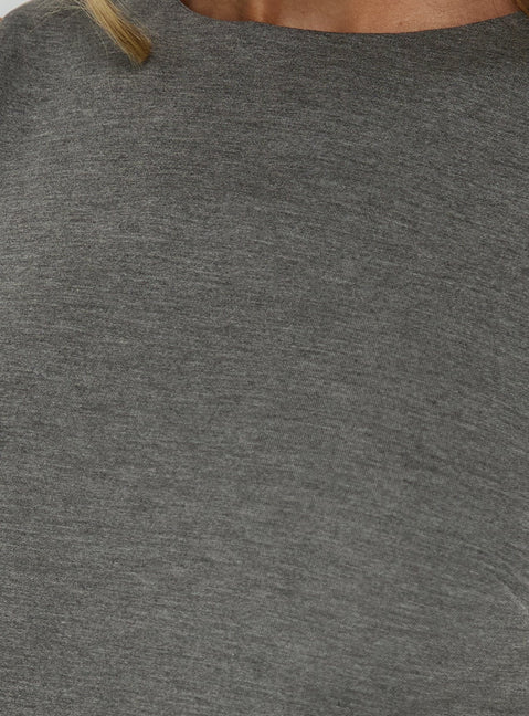 Yumiko Jersey Strampler Grau
