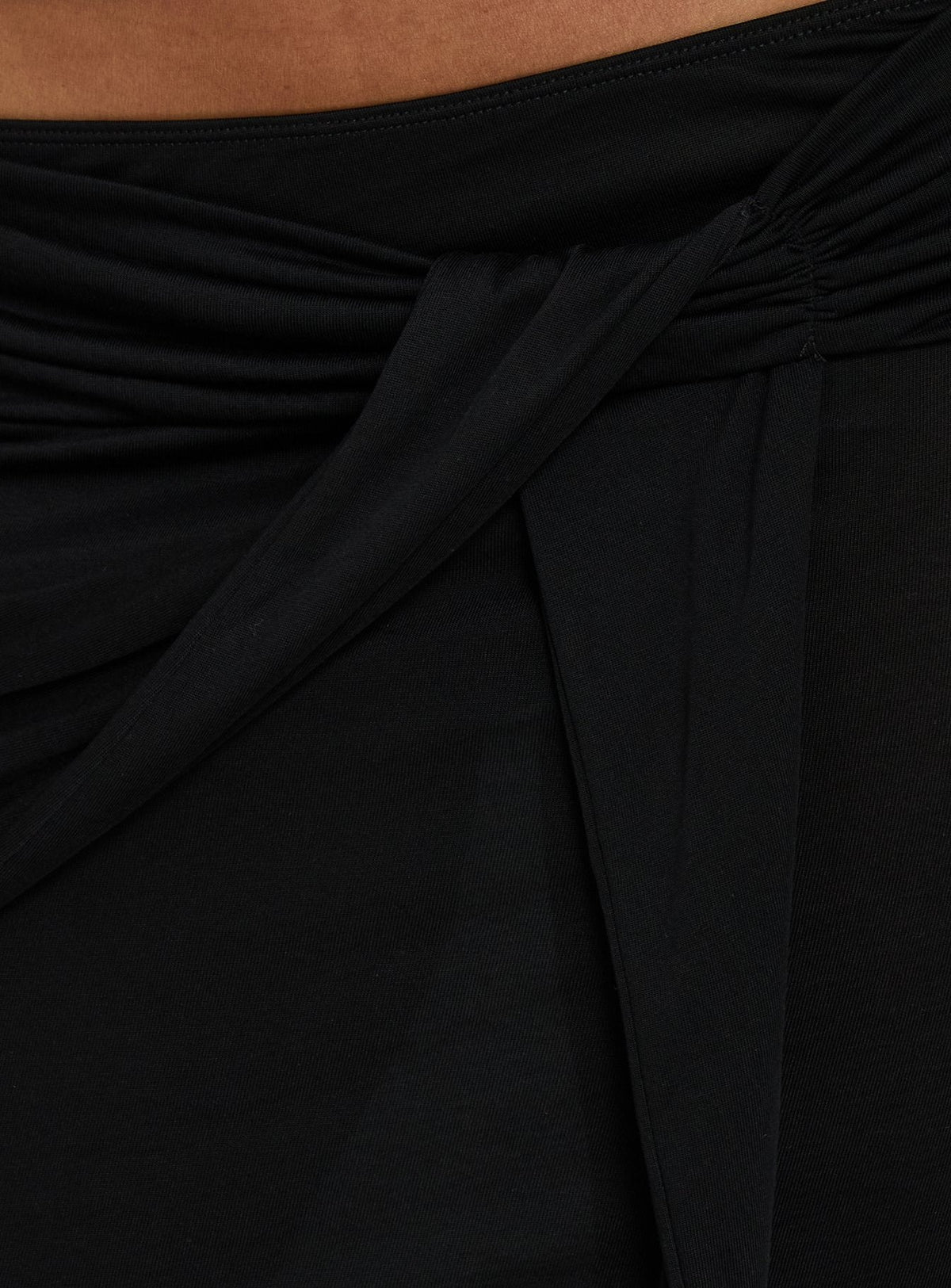 Designed with the Samelia Wrap Maxi Skirt Black womens-skirts in maxi length product Princess Polly