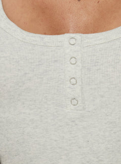 Islana Henley-Top Grau