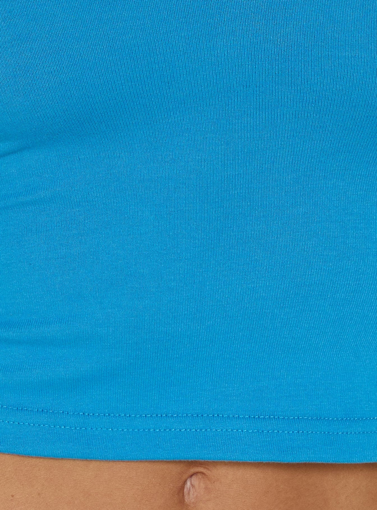 Cecilly Trim Racerback Top Blau