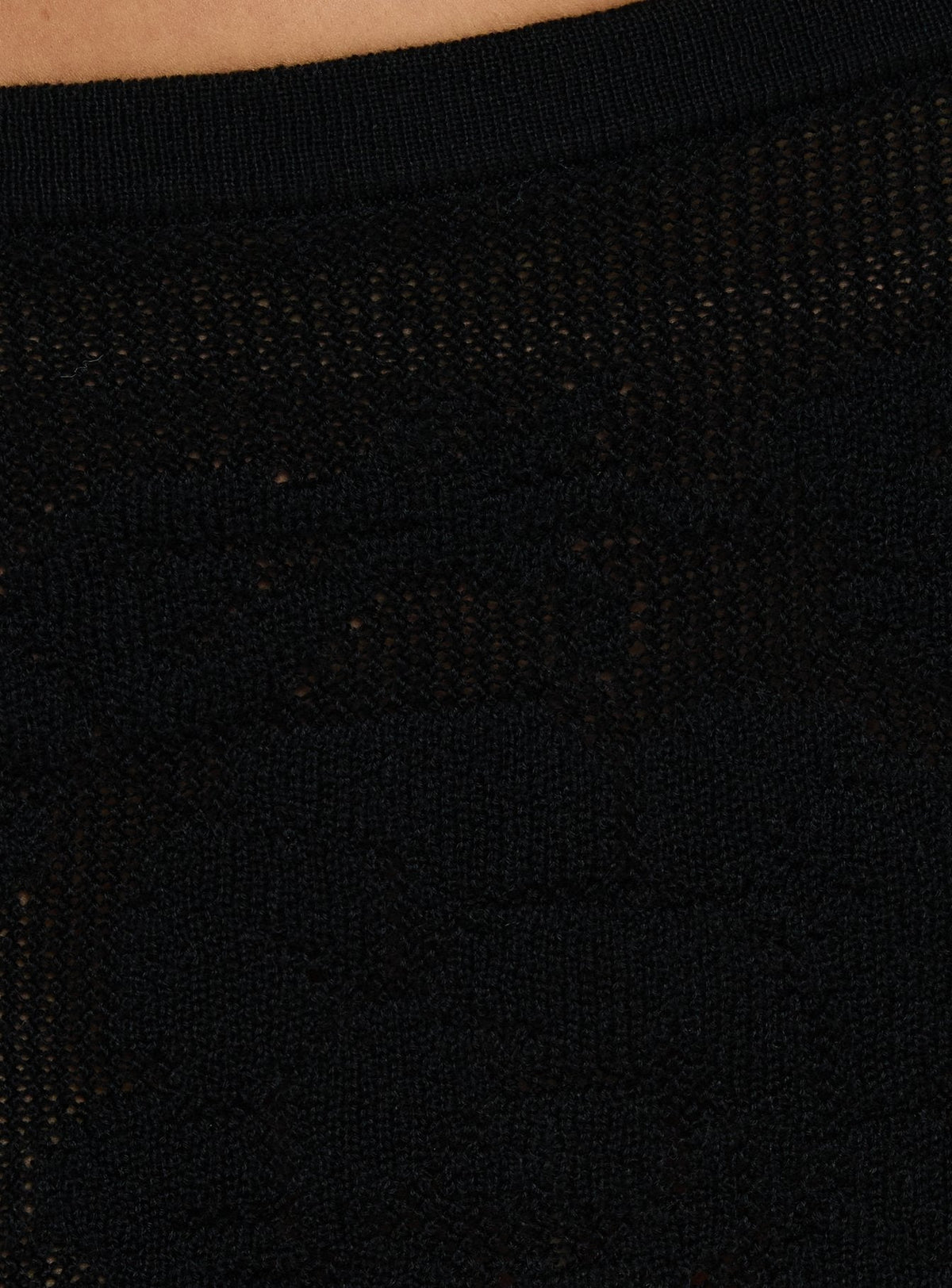Discover the Roziana Crochet Mini Skirt Black in womens-skirts with mini length product Princess Polly