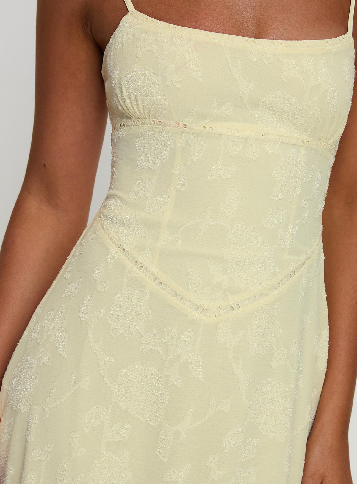 South Of France Maxikleid Gelb