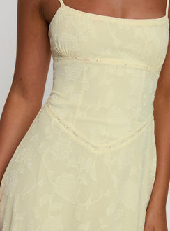 South Of France Maxikleid Gelb