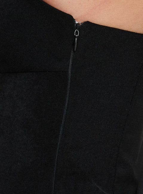 Piatta Wrap Romper Schwarz