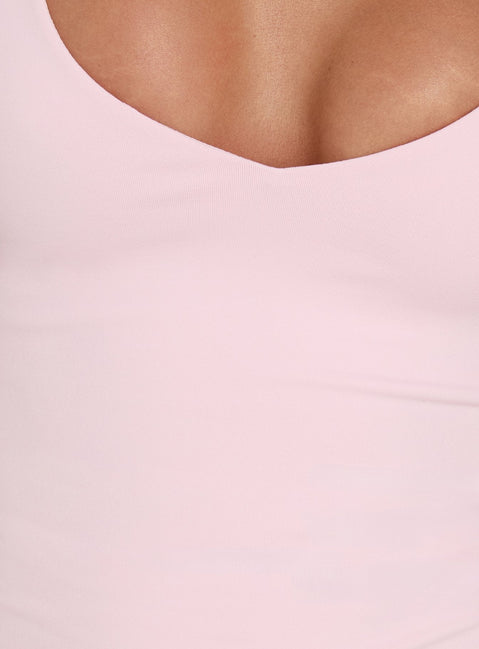 Daily Define V-Ausschnitt Westentop Pink