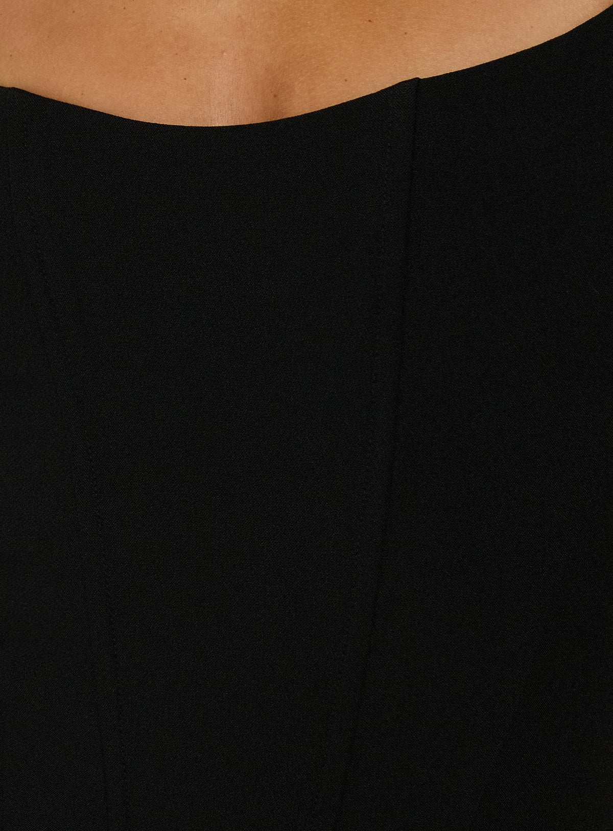 Ryana Korsett Minikleid Schwarz