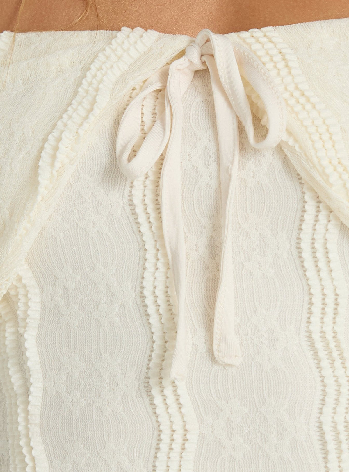 Colettie Kurzarmtop Creme