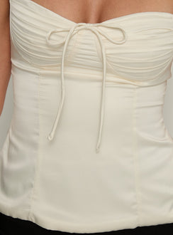 Hildy Neckholder Top Butter