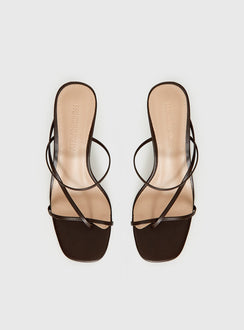 The Becka Heels Schokobraun