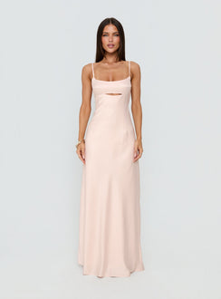Powell Maxikleid Hellrosa