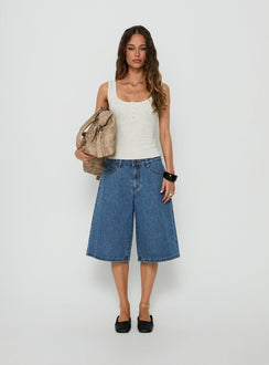 Islana Henley-Top Grau