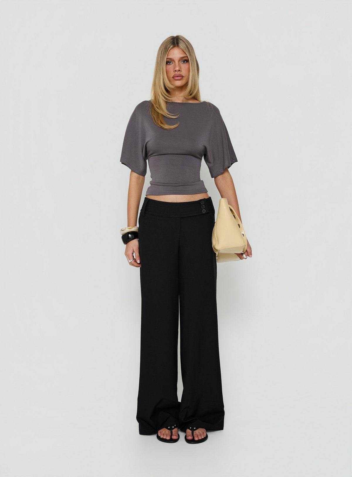 Cedars Low Rise Hose Schwarz