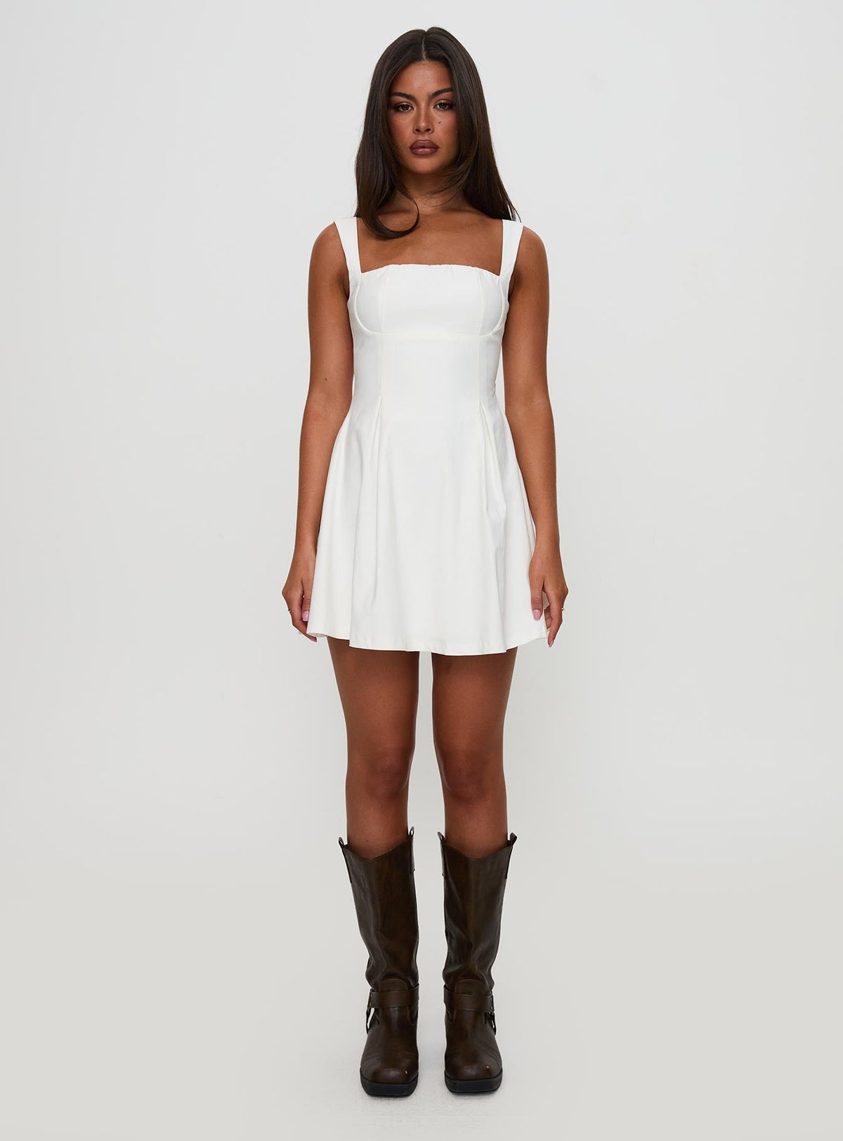 Xanthus Minikleid Weiß