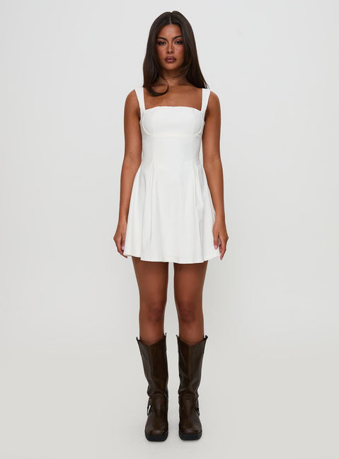 Xanthus Minikleid Weiß