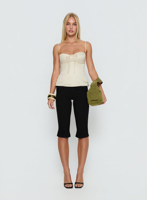 Hildy Neckholder Top Butter