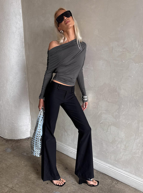 Kinkirk Flared Pants Schwarz