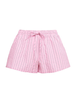 product Princess Polly Abigayle Shorts Pink Stripe High Waisted Shorts 