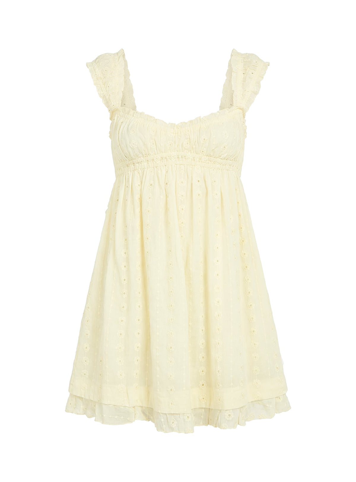 Carlita Minikleid Gelb