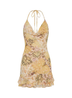 Daisybelle Halter Minikleid Multi
