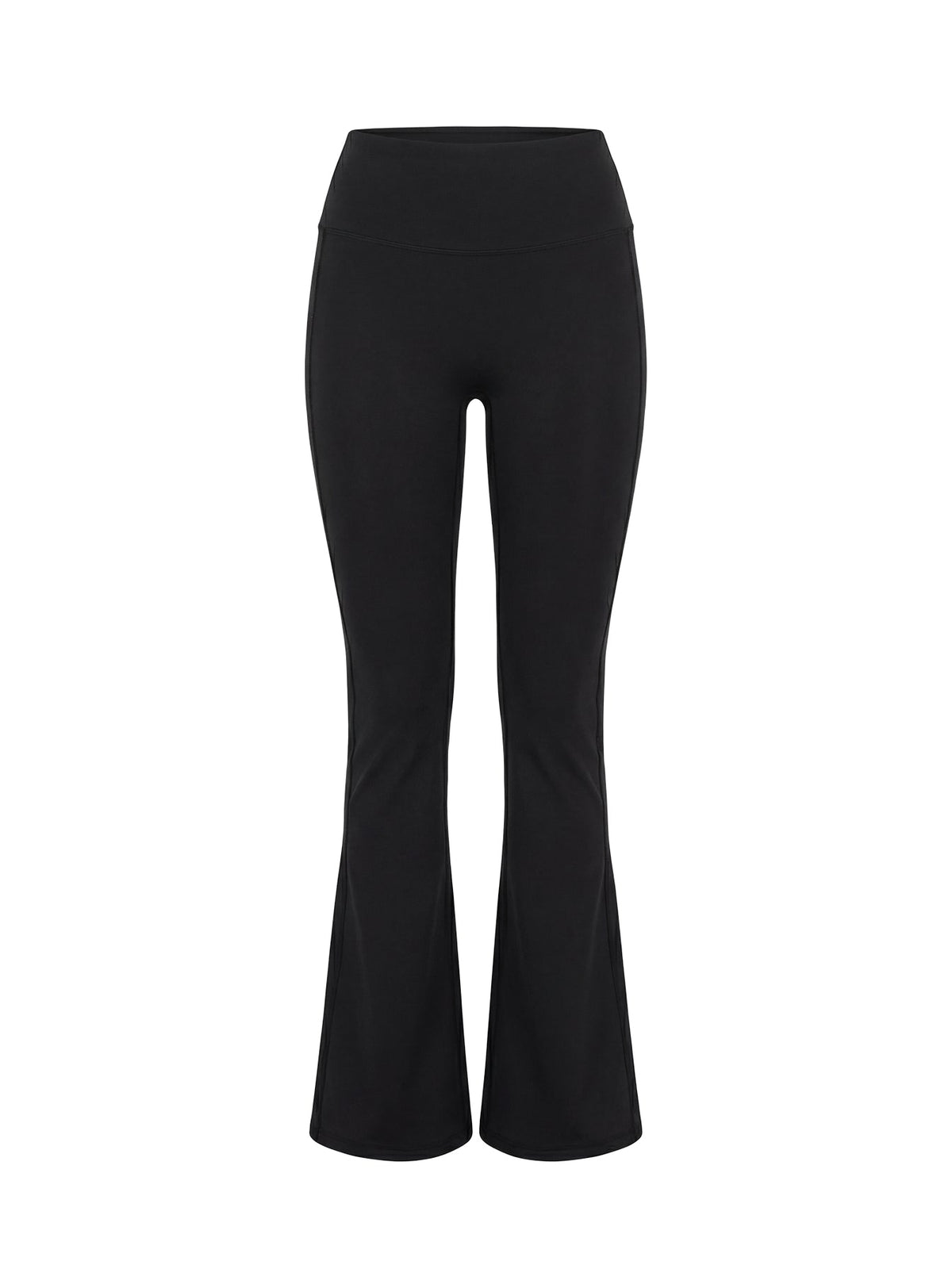 Energize Active Invisible Scrunch Flare Leggings Schwarz