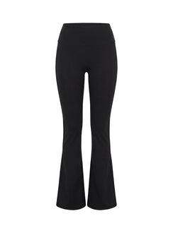 Energize Active Invisible Scrunch Flare Leggings Schwarz