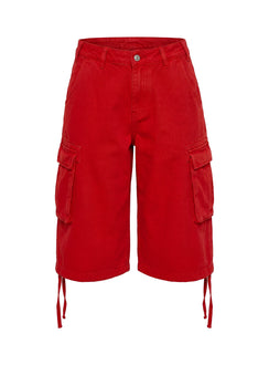 Hudsen Longline Cargo-Shorts Rot