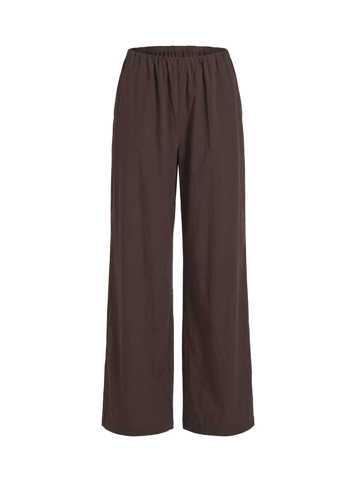 Lunea-Hose mit verdecktem Bund Braun