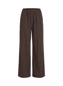 Lunea-Hose mit verdecktem Bund Braun