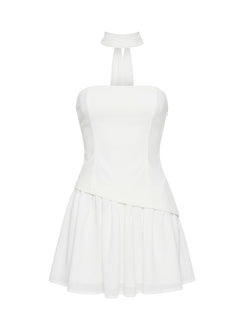 Odela trägerloses Mini-Kleid mit tiefer Taille, Weiß