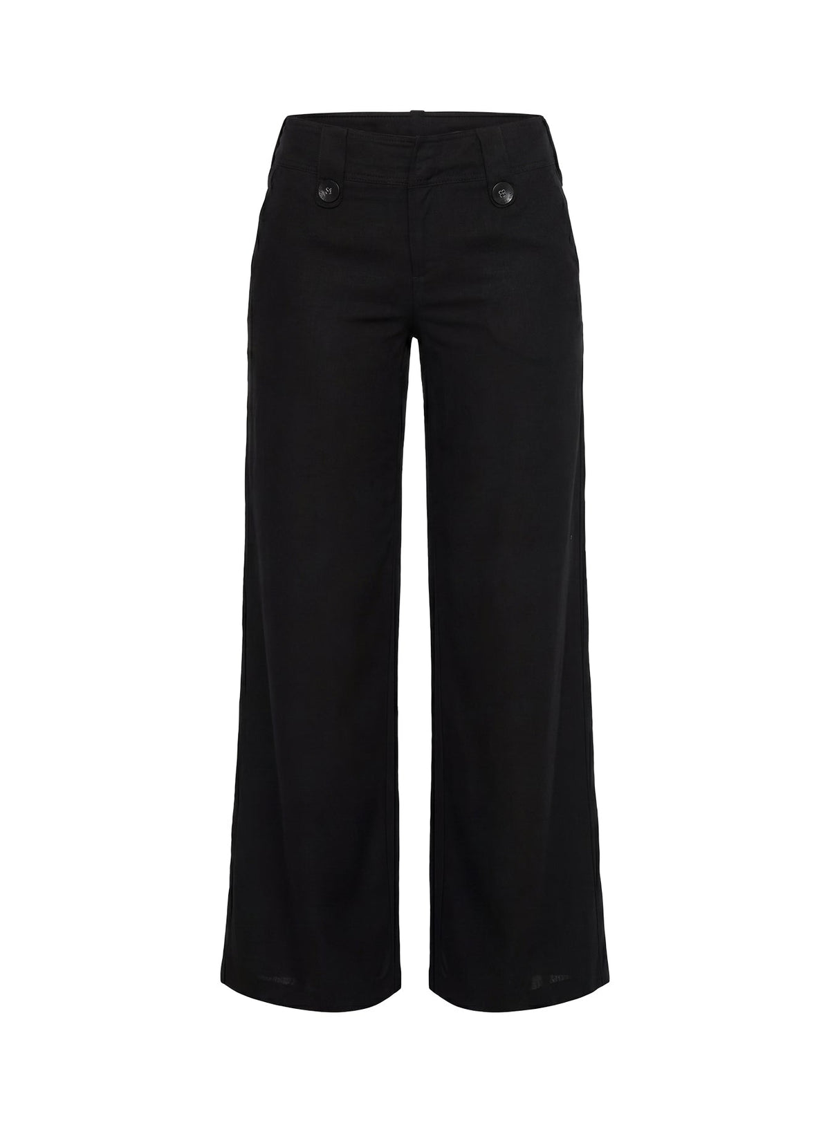 Pedra Weite Hose Schwarz