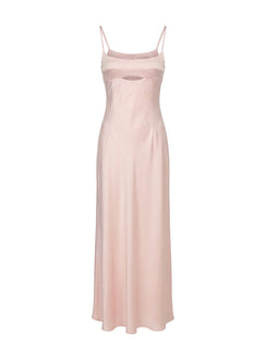 Powell Maxikleid Hellrosa